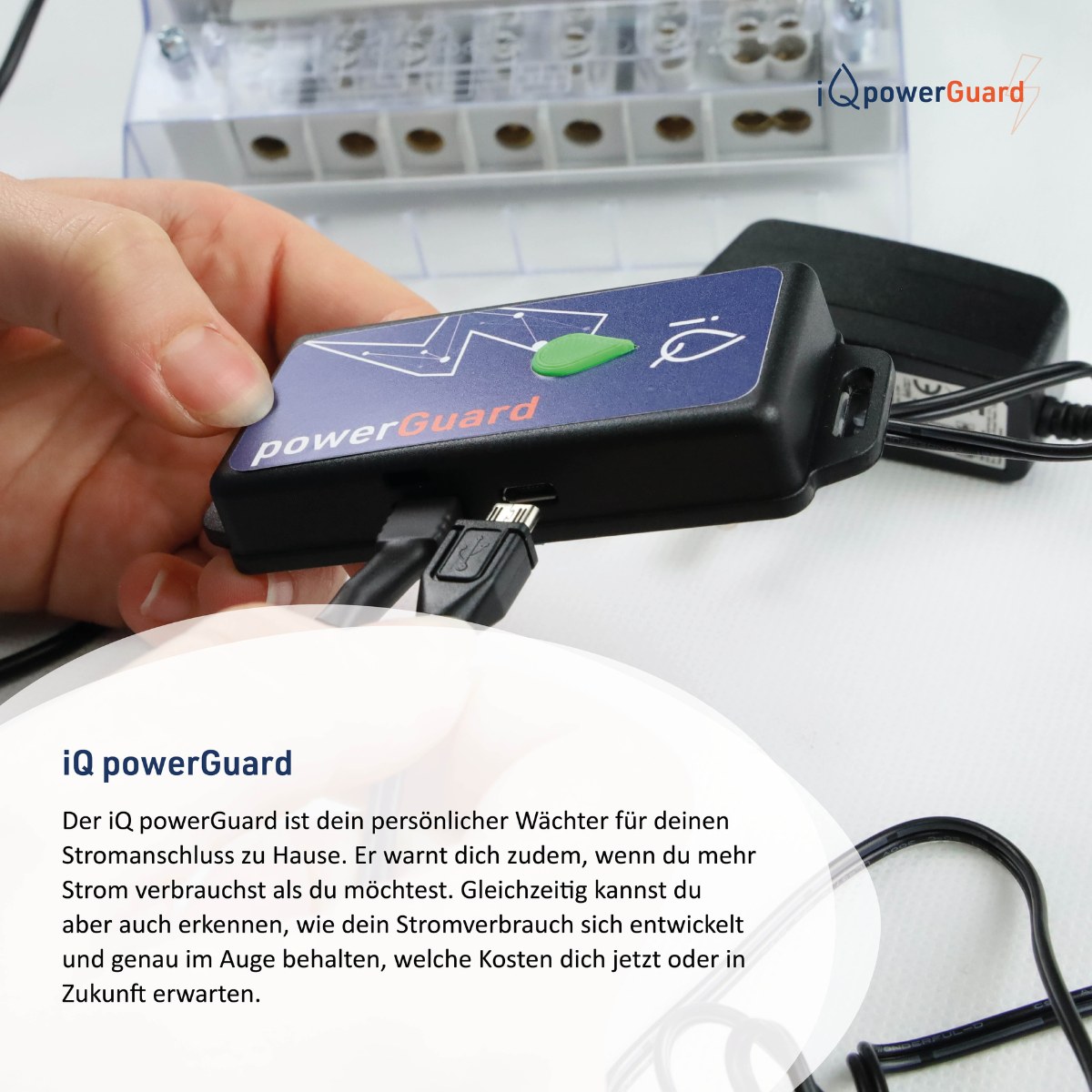 iQ powerGuard - Stromverbrauchserfassung per Impulsschnittstelle - WLAN