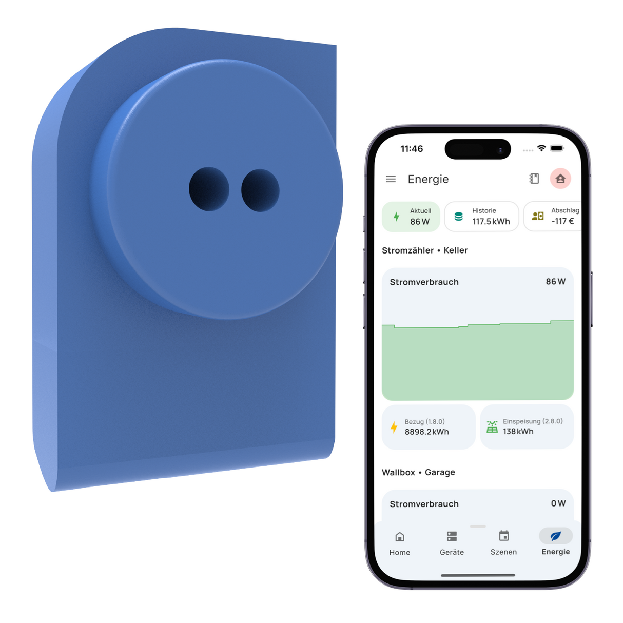 everHome EcoTracker - Kompatibel mit Shelly, Hoymiles u.v.m.