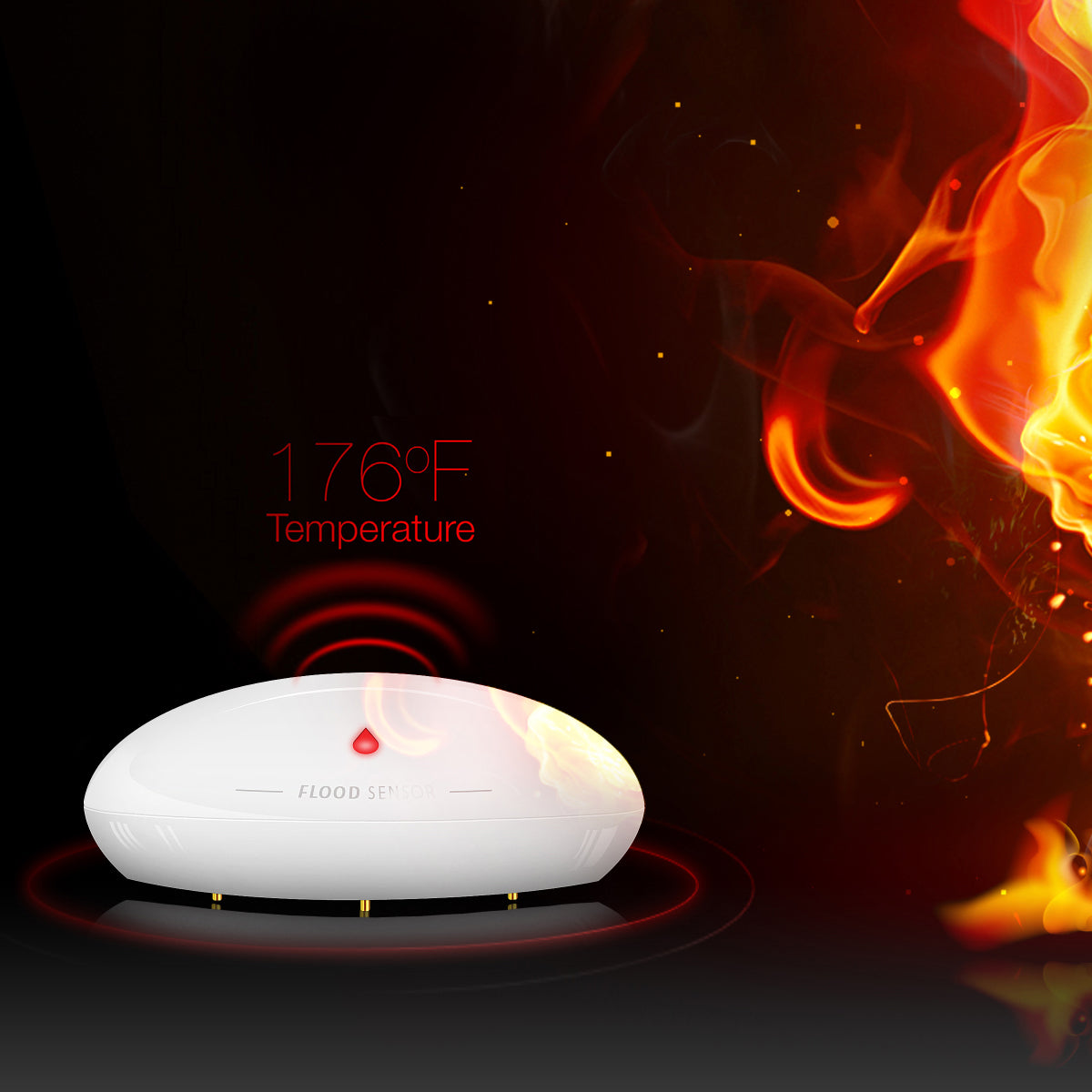 FIBARO Flood Sensor - Leckage-Erkennung - Z-Wave - Smart Home